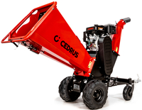 Cedrus RB04 PRO-E Rozdrabniacz Spalinowy Rębak Gałęzi 15 KM 150 mm Elektryczny Start