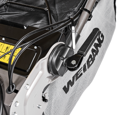 WEIBANG WB537SC V 3IN1 BBC MALÁ VESNICKÁ SEKAČKA S KARDANEM / Pružinovým MOTOREM / PROFESIONÁLNÍ 6,5 HP / 53 cm - OFICIÁLNÍ PRODEJCE - PRODEJCE AUTO WEIBANG