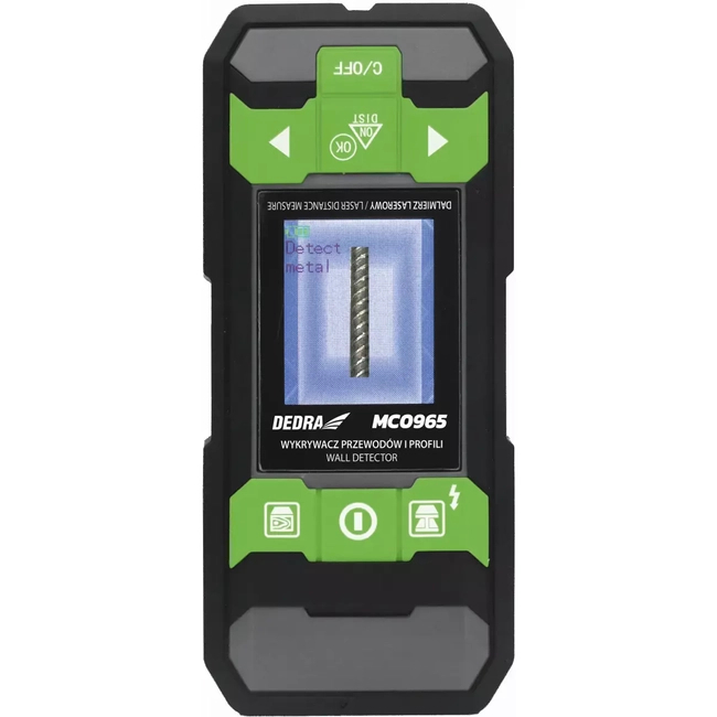 WIRE AND PROFILE DETECTOR WITH RANGEFINDER FUNCTION DEDRA MC0965 BEAM RANGE 40M LASER RANGEFINDER MEASURING DEVICE LASER MEASURING DEVICE