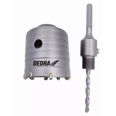 DEDRA DED1505-X Wiertło koronkowe 65mm HM HEX TCT koronka widiowa do betonu i cegły