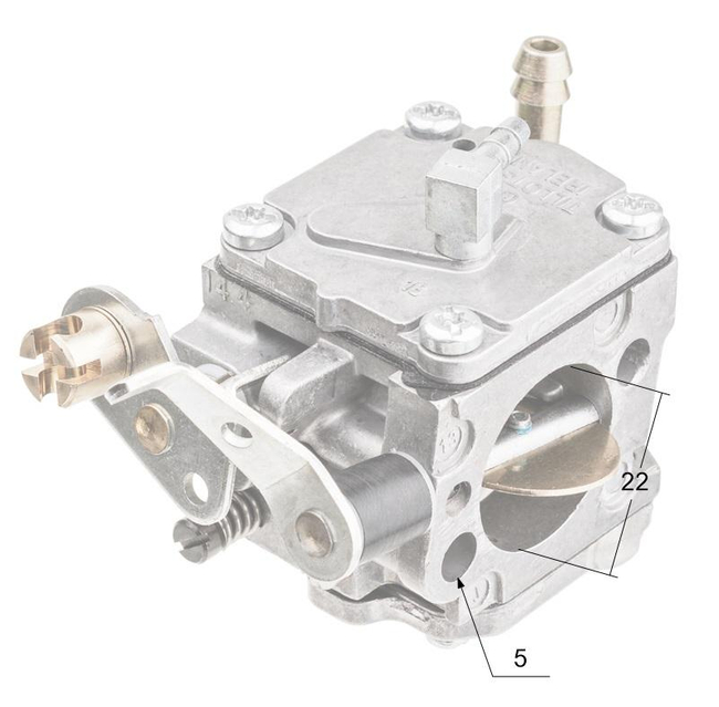 Wacker BS-104Y carburetor HS-235B rammers