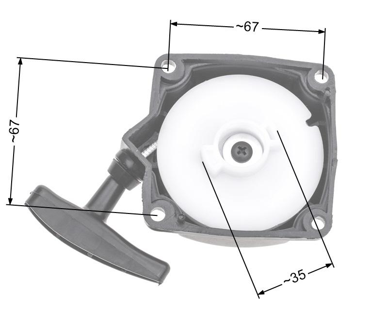Rozrusznik NAC CG330B CG430B wykaszarki marketowe NZ38