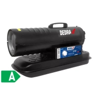 DEDRA DED9950A Nagrzewnica olejowa 20 kW czarna, piec dmuchawa do warsztatu