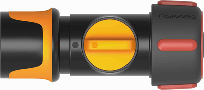 Fiskars 1027087 szybkozłącze z zaworem regulacyjnym On/Off do węża 19 mm (3/4")