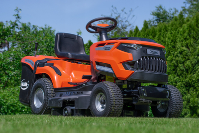 TRAKTOR GRASS GR102H TRAKTOREK OGRODOWY DO TRAWY Z TYLNYM WYRZUTEM KOSIARKA SAMOJEZDNA SPALINOWA DO TRAWY HYDROSTAT 102cm Loncin 452