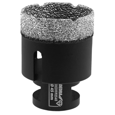 DEDRA DED1592S45 Koronka otwornica diamentowa VB M14 45 mm do gresu ceramiki szkła betonu