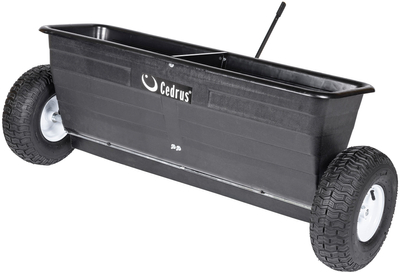 CEDRUS SP31511 SIEWNIK ROZSIEWACZ DO TRAKTORKA OGRODOWY DO NASION NAWOZÓW 102 cm / 80 L.