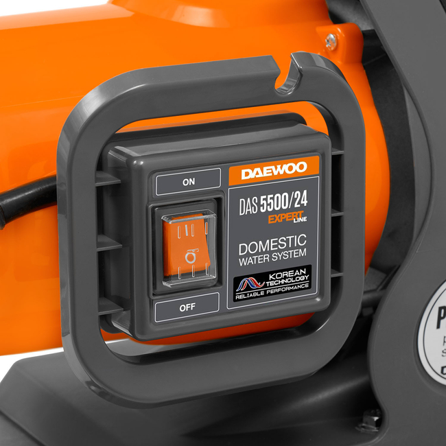 DAEWOO DAS 5500/24 HYDROFUNER KIT 24L ZAHRADNÍ ČERPADLO NA VODU 4800l/h - OFICIÁLNÍ DISTRIBUTOR - AUTORIZOVANÝ PRODEJCE DAEWOO