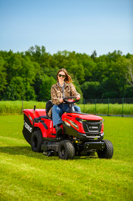 CEDRUS C-TRAC 92HC Rear-Dump Self-Propelled Lawn Mower with 92cm HYDROSTAT RECYCLING VELOPMENTS C-TRAC-92HC EWIMAX OFFICIAL DISTRIBUTOR - AUTHORIZED DEALER CEDRUS
