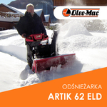 OLEO-MAC ARTIK 62 ELD LED DIESEL SNOWBLOWER SNOW PLOW ROTARY SNOWBLOWER TWO-STAGE 8.5 KM + STARTER ESTART - OFFICIAL DISTRIBUTOR - AUTHORIZED OLEO-MAC DEALER