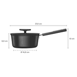 Saucepan 1.8 l with non-stick coating and lid (d. 1052226) Hard Face 1075524