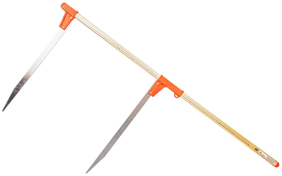 Średnicomierz 120cm złote anodowanie SYS-34