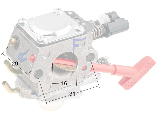 Gaźnik Solo 125 /wykaszarki/ WT-458