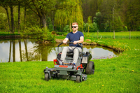CEDRUS C-TRAC Z107 42 ZERO-TRACK GARDEN TRACTOR ZERO TURN 107cm 24HP LONCIN LC2P77F V-TWIN two cylinder lawn mower - OFFICIAL DISTRIBUTOR - AUTHORIZED DEALER