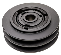 Compactor clutch 2 belts 17 mm, diameter 148 mm 520053