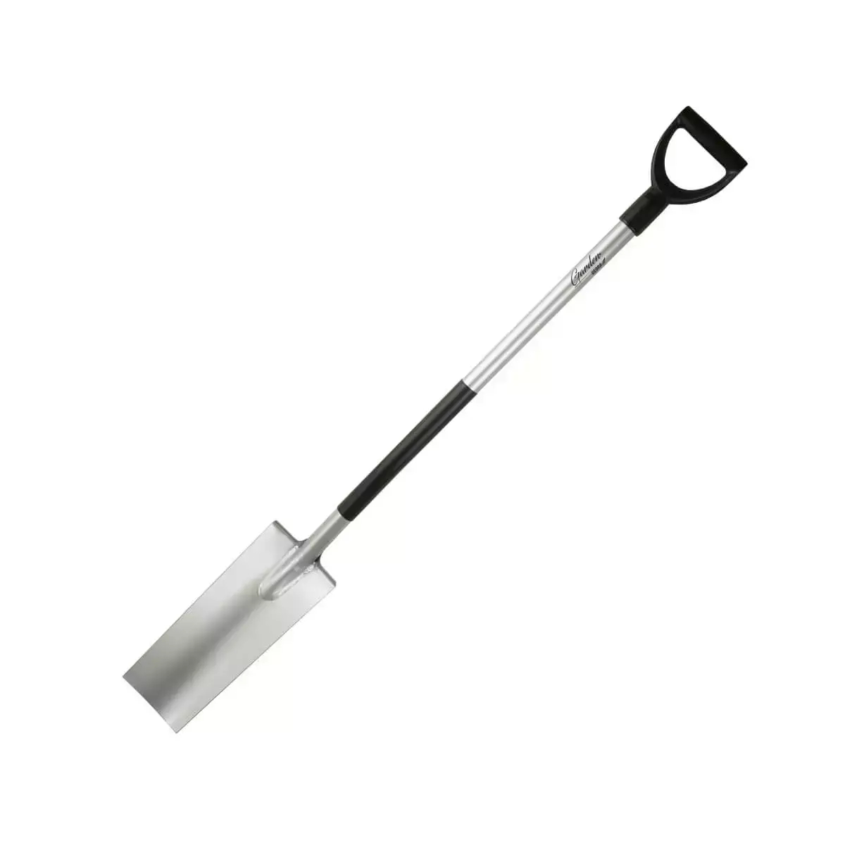 ŁOPATA SZPADEL DRENARSKI, WĄSKI GARDEN DEDRA 80B008 TRZONEK METALOWY, UCHWYT D Z TWORZYWA, 127CM