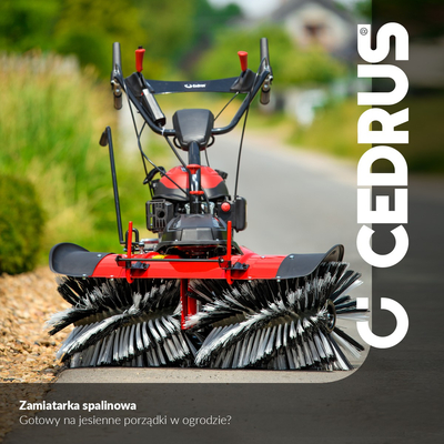 CEDRUS ZM05 PRO-E ZAMIATARKA ODŚNIEŻARKA ODŚNIEŻARKI SPALINOWA z NAPĘDEM  Z ROZRUSZNIKIEM 100cm - OFICJALNY DYSTRYBUTOR - AUTORYZOWANY DEALER CEDRUS