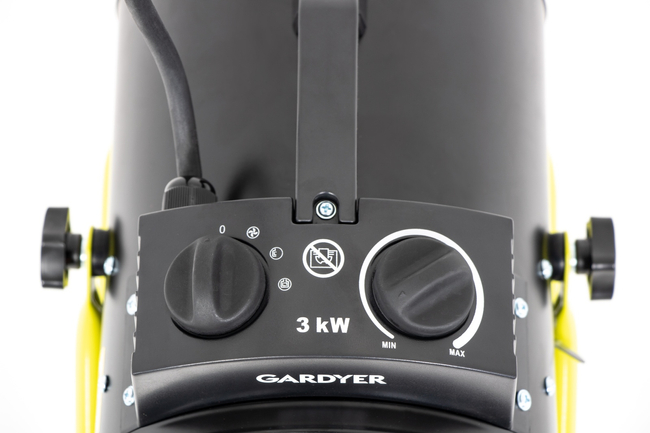 GARDYER HE3500 3kW ELECTRIC HEATER - OFFICIAL DISTRIBUTOR - AUTHORIZED DEALER GARDYER