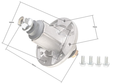 Adapter kosiarki John Deere 42cal gw7ram 510032