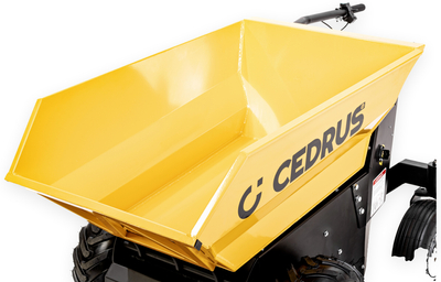 CEDRUS TA500 BATERIOVÝ STAVEBNÍ TRANSPORTÉR ZAHRADNÍ TRAKAŘ SKLÁPĚČ 48V 20AH 1000W - OFICIÁLNÍ DISTRIBUTOR - AUTORIZOVANÝ PRODEJCE CEDRUS