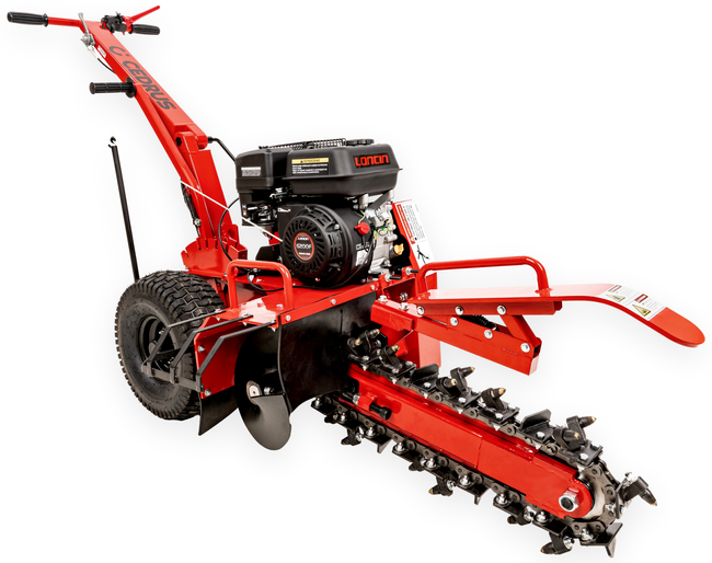 CEDRUS KP02 DR-TR-70 SHOOTING SHOVER FOR GARDENING SPRINEL MINICOPPER FOR LAYING PIPES, WIRES, CABLES, etc. 6.5 hp / 45 cm - EWIMAX - OFFICIAL DISTRIBUTOR - AUTHORIZED DEALER CEDRUS