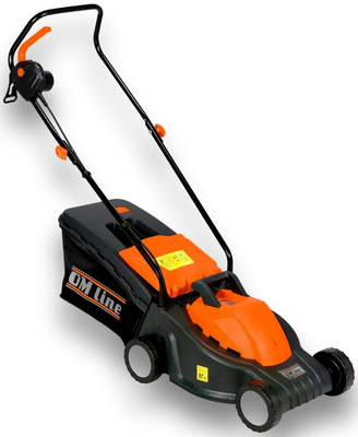 OLEO MAC OM-LINE E1200 ELECTRIC DROPPING LAWN MOWER INDUCTIVE MOTOR COPPER 1200W / 32cm OB-CNEE1200 - OFFICIAL DISTRIBUTOR - AUTHORIZED DEALER OLEO-MAC