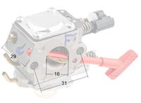 Solo 125 carburettor /multiplier/ WT-458
