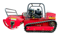 MASTERCUT JFRC100S BIJAK MOWING ROBOT REMOTE CONTROLLED HYBRYDIC MOWER SPRINKLING TREATMENT PLATFORM WITH PILOT DRIVE PHOTOVOLTAIKA 100cm