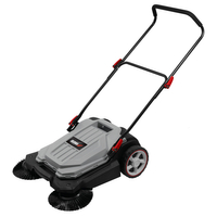 DEDRA DED8802 zamiatarka ręczna mechaniczna 3 szczotki do kostki podjazdu 650mm 18l