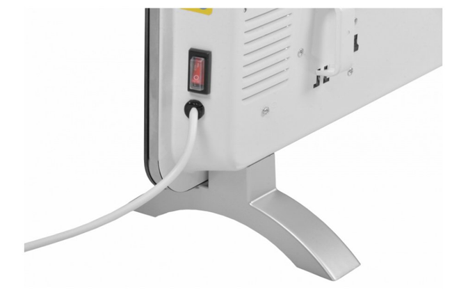 HECHT 3522 CONVECTOR HEATER CONVECTOR ELECTRIC - GLASS PANEL EWIMAX - OFFICIAL DISTRIBUTOR - AUTHORIZED HECHT DEALER