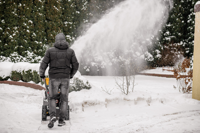 Cedrus ZM06E 4w1 Zamiatarka Spalinowa Odśnieżarka Pług z Napędem 80 cm 6,5 KM