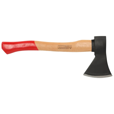 DEDRA 13M800 Axe, 600 g, beech handle, garden axe for wood, 39 cm