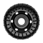 DEDRA F692034 Tarcza tarnikowa frez promieniowy R15 wypukły 120mm do drewna i szlifierki kątowej