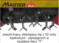 MASTERCUT SG0812A STRUNOVÁ SEKAČKA NA TRÁVU PRO KŘOVÍ ZAHRADA DIESEL 60CM 8KM