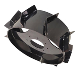 METAL WHEELS FOR SINGLE AXLE TRACTOR MC370 55CM PAIR