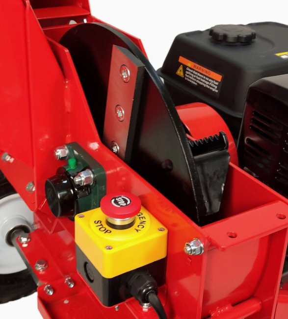 MASTERCUT JD-CH7 combustion REBAK SHredder for branches 7cm / 9HP