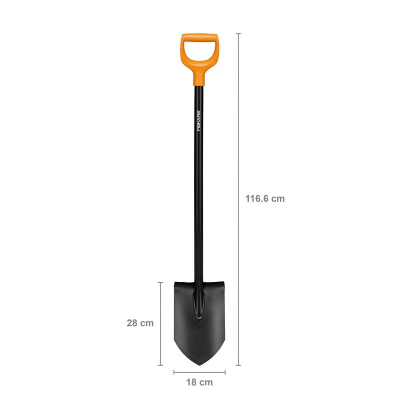 Szpadel FISKARS Solid™ 1066716 z bliska