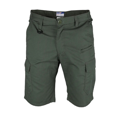 Pracovní šortky ripstop+spandex velikost.S, 220 g/m2, tmavě zelená