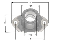 NAC carburetor connector SPS01-45 CS4500 CS5200 market saws NZ307
