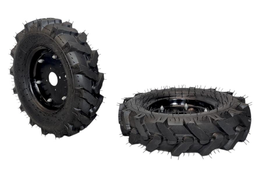 MASTERCUT MC370-22 KOŁA POMPOWANE GUMOWE POMOCNICZE TRANSPORTOWE DO TRAKTORA JEDNOOSIOWEGO MASTERCUT MC370 6.00-12 PARA