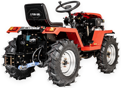 CEDRUS C-TUR 18B 4x4 MINI AGRICULTURAL TRACTOR SPRINTER MULTIFUNCTIONAL LONCIN LC192FD 18HP 4x4 - OFFICIAL DISTRIBUTOR - AUTHORIZED DEALER CEDRUS