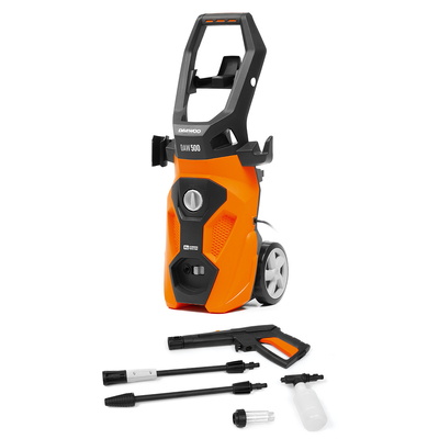 DAEWOO DAW 500 HIGH PRESSURE WASHER ALUPOMPA 1800W 140BAR - OFFICIAL DISTRIBUTOR - AUTHORIZED DAEWOO DEALER
