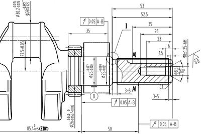 Silnik Rato R210 wał poziomy 20 mm / 61 mm R210 20 MM