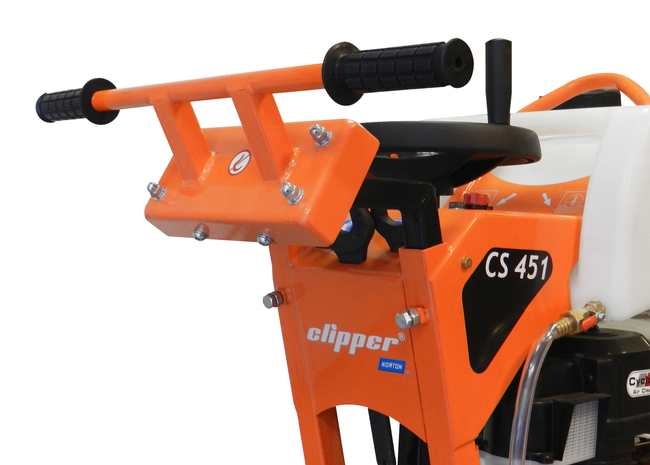 NORTON CLIPPER CS451E ELEKTRICKÁ ŘEZACÍ PILA na beton, asfalt a stavební konstrukce Ø 450 mm 5,5 kW - OFICIÁLNÍ DISTRIBUTOR - AUTORIZOVANÝ PRODEJCE NORTON CLIPPER