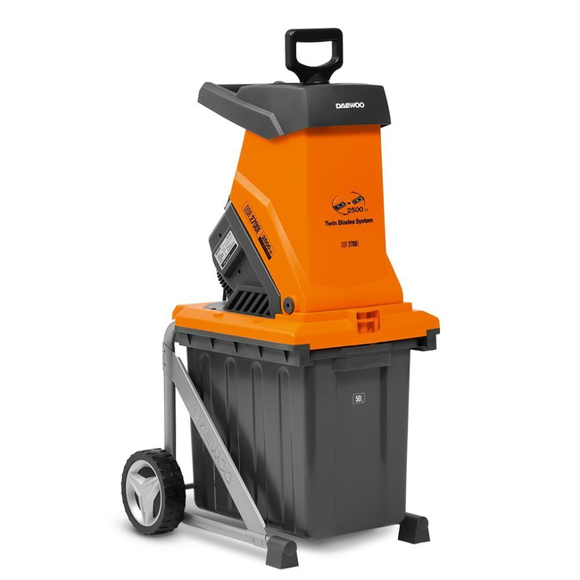 DAEWOO DSR 2700E ELECTRIC SHREDDER KNIFE CHIPPER 2500W - OFFICIAL DISTRIBUTOR - AUTHORIZED DAEWOO DEALER