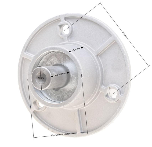 Castel Garden lawn mower adapter TC102/122 RO50257