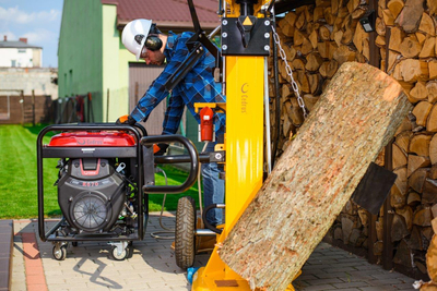 CEDRUS LS10 HYDRAULIC ELECTRIC WOOD SPLITTER CEDRUS CEDLS10V VERTICAL CHIPPER PRESSURE 22 TONS - EWIMAX - OFFICIAL DISTRIBUTOR - AUTHORIZED CEDRUS DEALER