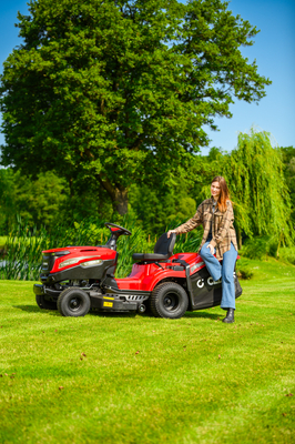 CEDRUS C-TRAC 92HC Rear-Dump Self-Propelled Lawn Mower with 92cm HYDROSTAT RECYCLING VELOPMENTS C-TRAC-92HC EWIMAX OFFICIAL DISTRIBUTOR - AUTHORIZED DEALER CEDRUS