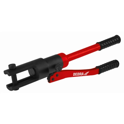 DEDRA 1268H1 Praska hydrauliczna ręczna zaciskarka do końcówek kablowych Cu Al HEX
