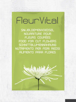 FLEUR VITAL FLOWER CONDITIONER FOR 0.5L 1000 PCS /GREEN SACHETS OO-POKUFV1000